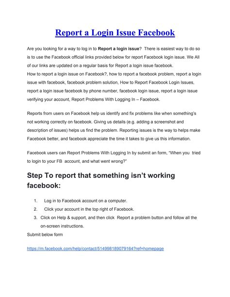 fb login issue|report facebook issue.